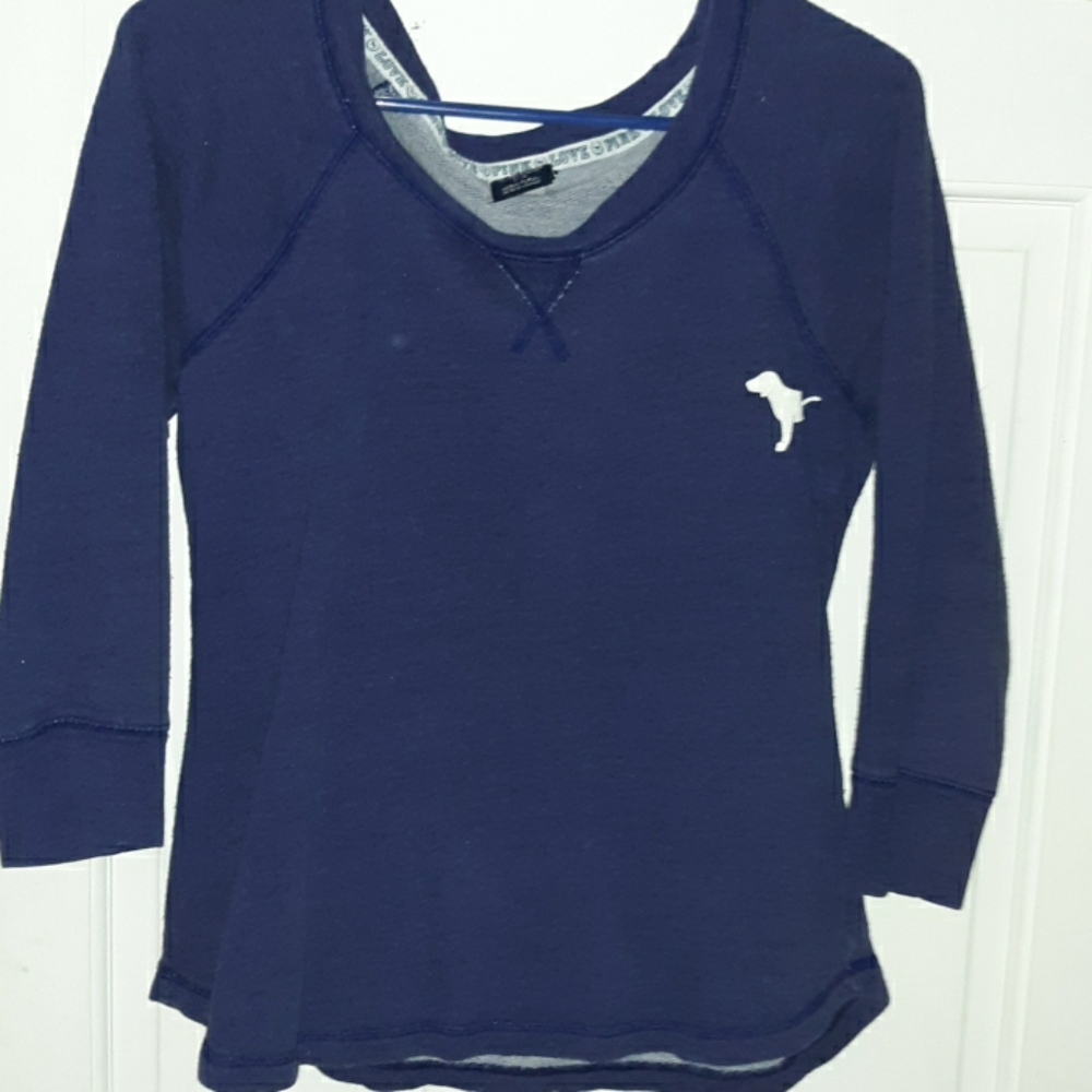 VS Pink 1/4 Sleeve